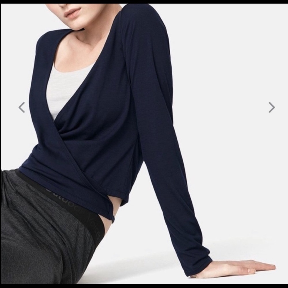 Outdoor Voices Merino Cropped Yoga Wrap